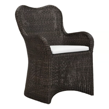 BUTTERFLY - Synthetic fibre garden armchair with armrests by JANUS et Cie - view 3